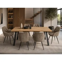 Vitra 200 / Amanda 1+6 Dining set