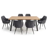 Vitra 200 / Amanda 1+6 Set da pranzo