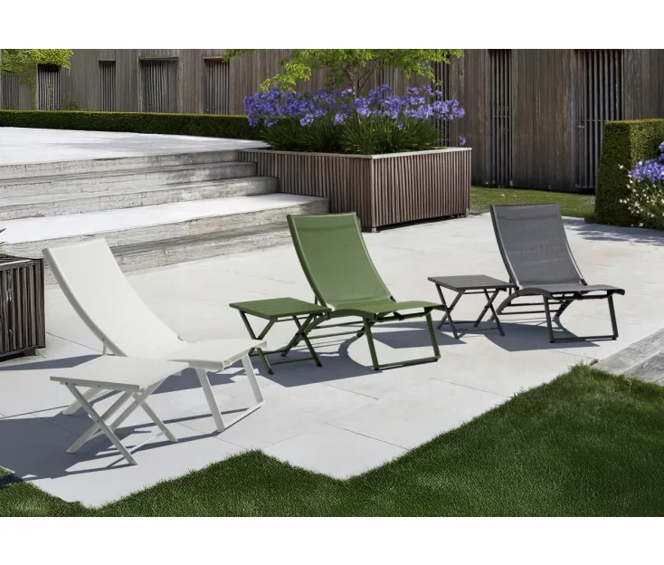 voda olive green sunbed